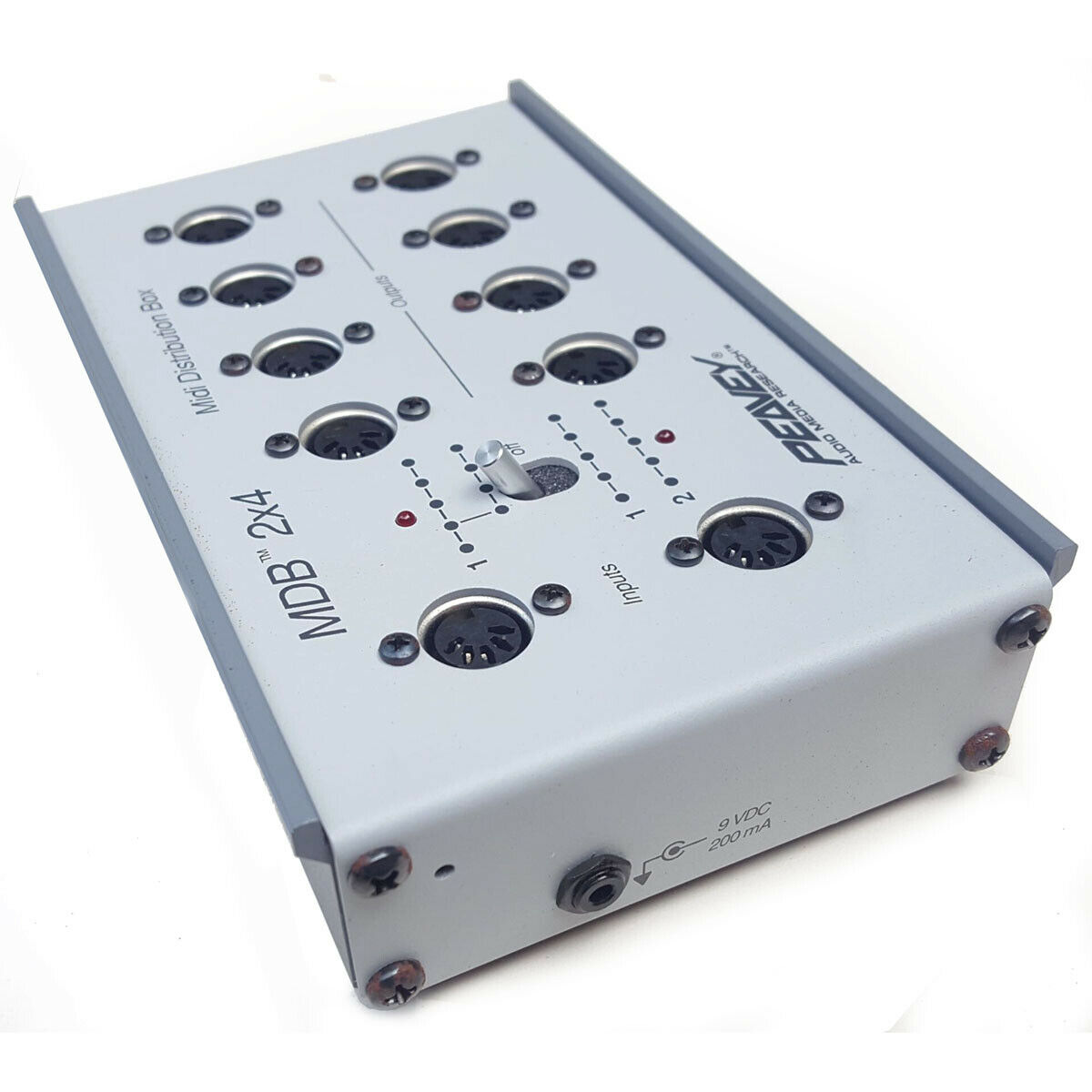 Peavey MDB 2X4 MIDI Distribution Box w/ Power Supply - Fresh Stock Dated February 2026