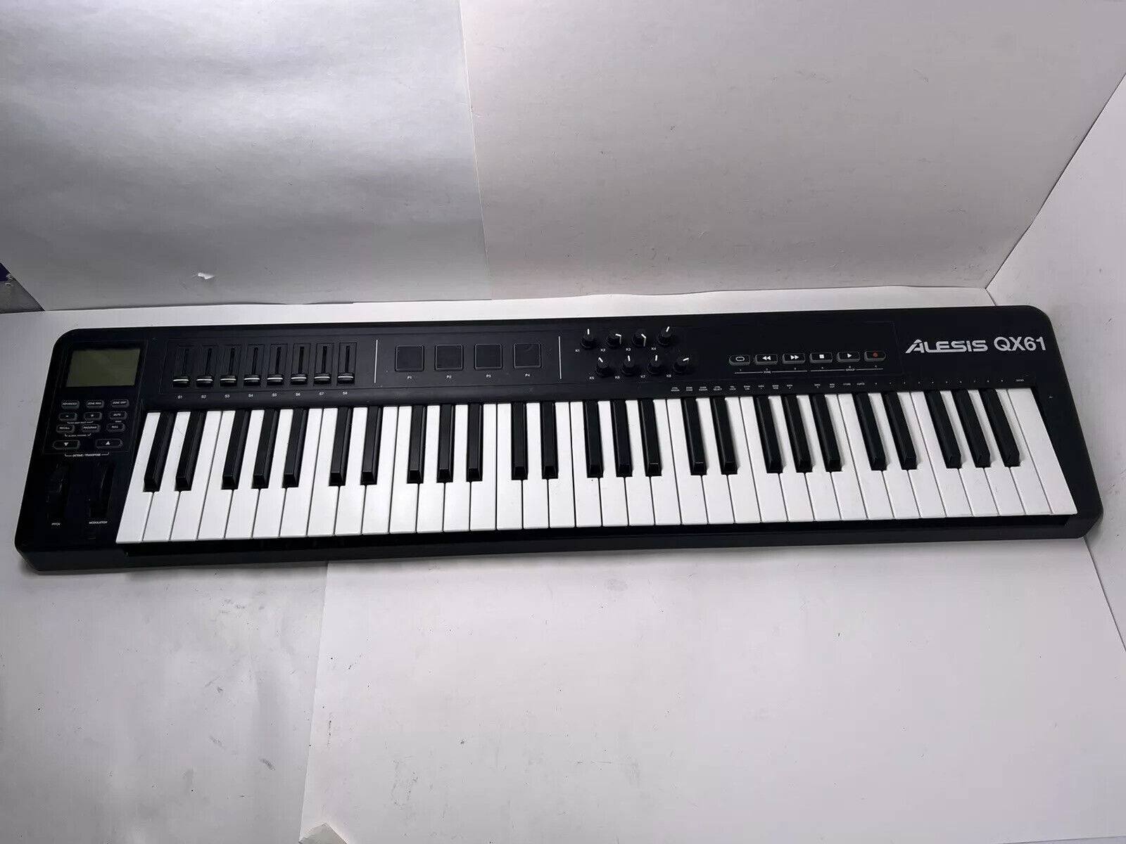 Alesis QX61 61-Key Advanced USB/MIDI Keyboard Controller - Fresh Stock Dated February 2026