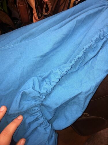 Plain Blue English Saddle Cover - Fresh Stock Dated December 2025