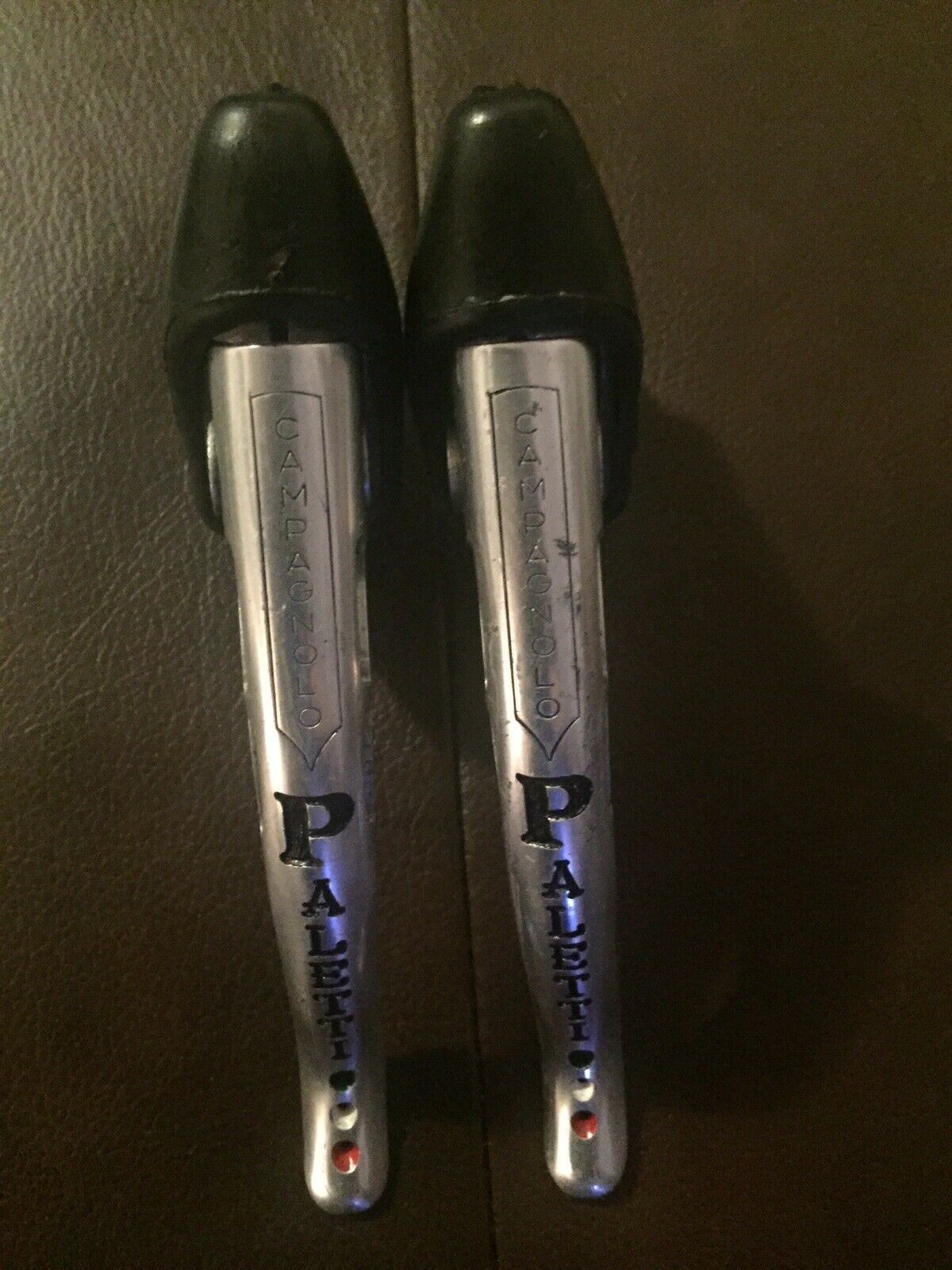 CAMPAGNOLO SUPER RECORD BRAKE LEVERS NON-AERO PALETTI  PANTOGRAPH CIRCA 1981 - Fresh Stock Dated December 2025