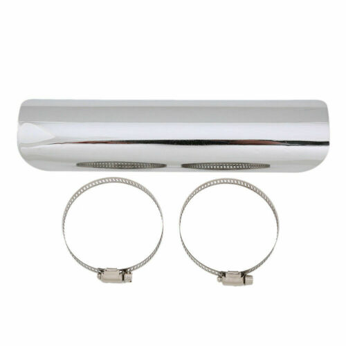 Exhaust Muffler Pipe Heat Shield Cover Heel Guard Universal for HondaHarley BMW - Fresh Stock Dated February 2026