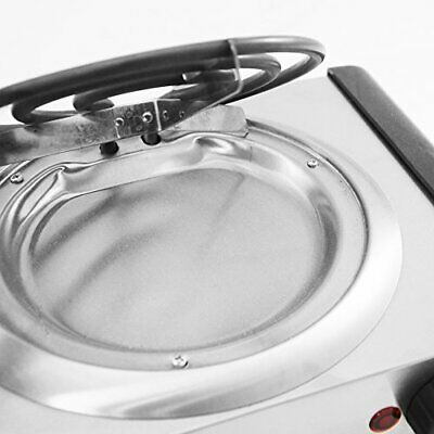 Estufa Cocina Electrica De1-2 Hornillas Portatil Para Casa Apartamento Campament - Fresh Stock Dated December 2025