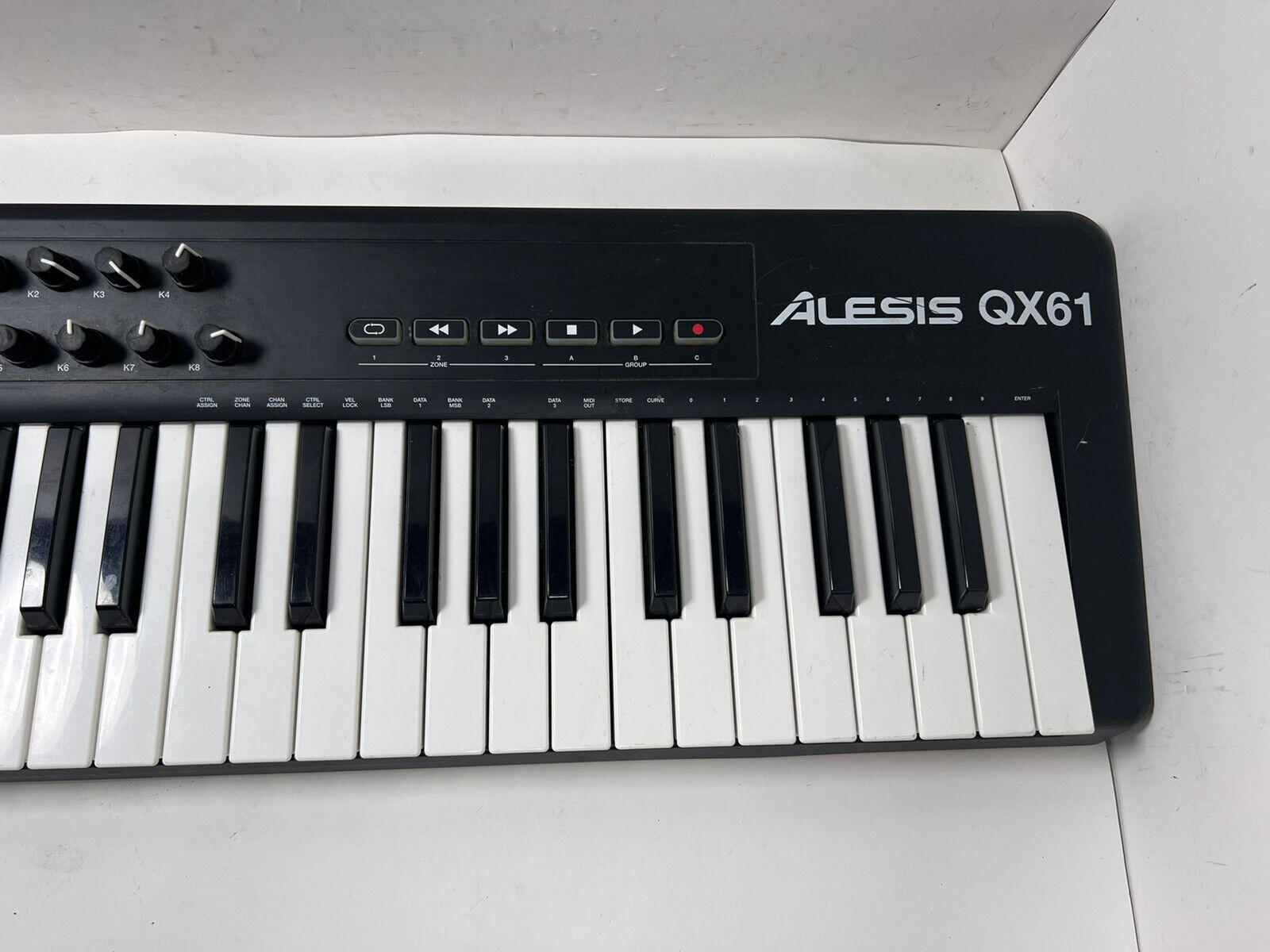 Alesis QX61 61-Key Advanced USB/MIDI Keyboard Controller - Fresh Stock Dated February 2026