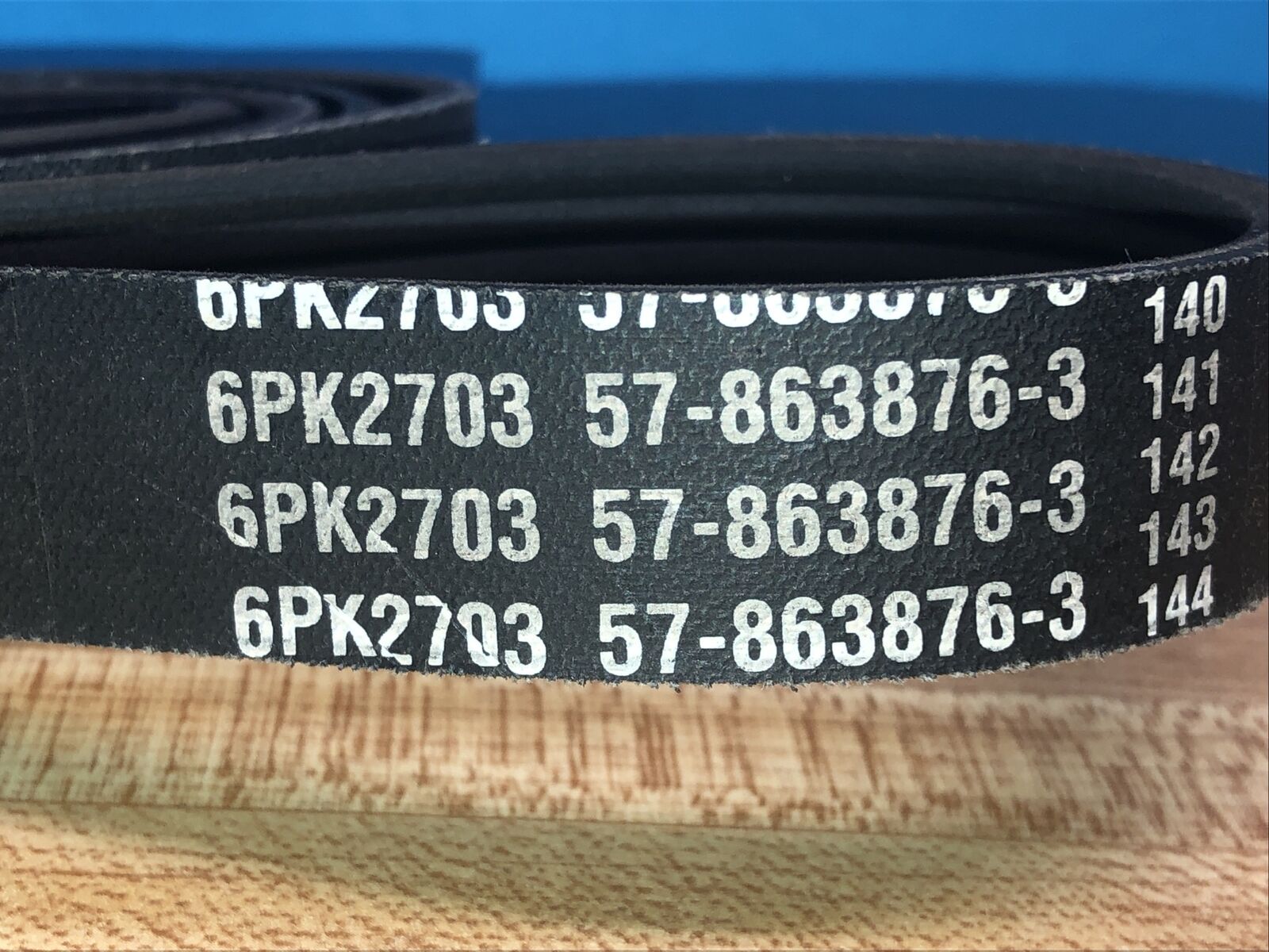 Serpentine Belt  Mercruiser  57-863876-3 - Fresh Stock Dated February 2026