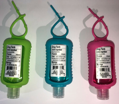 3 In 1 Hand Sanitizers 1Ea 3oz Blt Cucumber & Melon,Coconut & Lime,Pomegranate - Fresh Stock Dated February 2026
