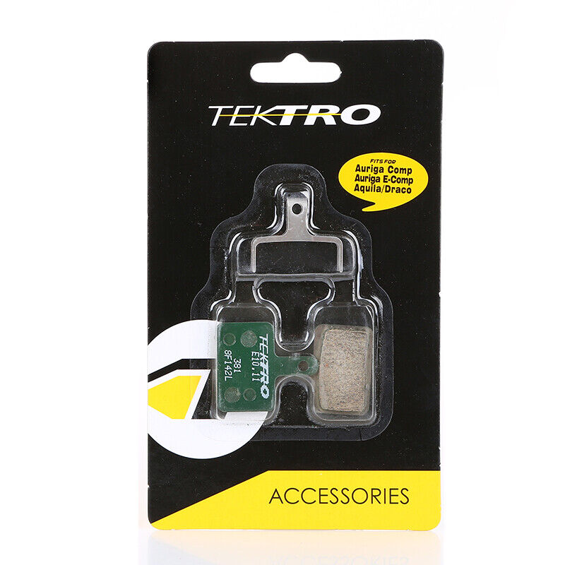 1/2/4 Pair Tektro E10.11 Bike Disc Brake Pads w/ Spring OrionSL/Orion/Volans/Aur - Fresh Stock Dated February 2026