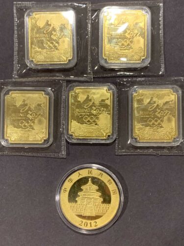 China 2022 Olympic Game 24k Gold Plated Medals - Fresh Stock Dated February 2026