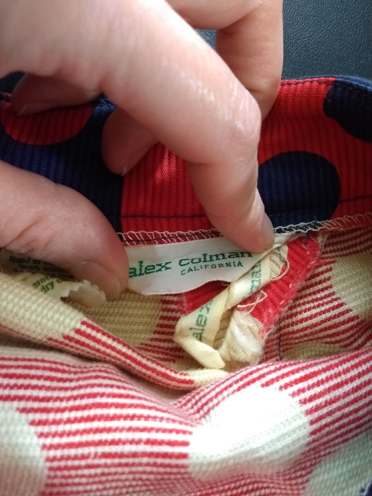 Vintage Mod Alex Coleman California Long Wrap Skirt - Fresh Stock Dated March 2026