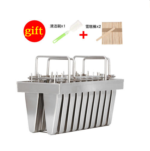 HOT triangle mold 2x10pops Ice Cream Mold Stainless Steel Ice Mold Popsicle - Fresh Stock Dated February 2026