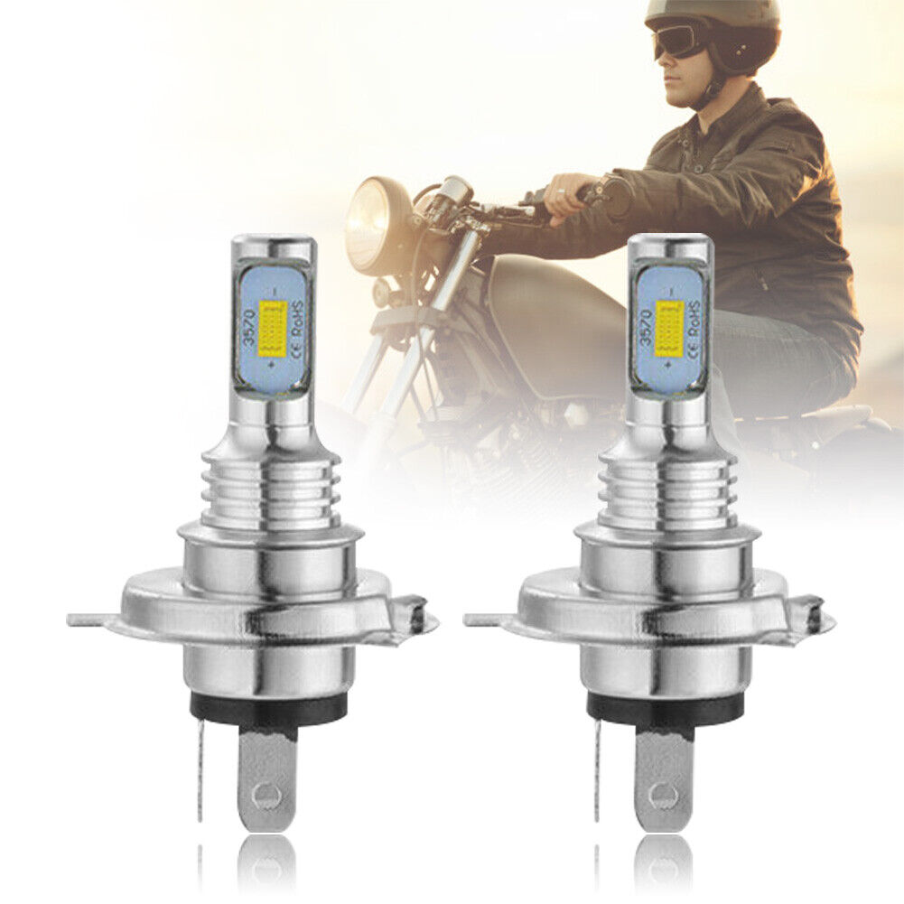 For Honda GL1500 Goldwing 1988-97 100W LED Headlight Bulbs Replace 34901-MN5-003 - Fresh Stock Dated February 2026