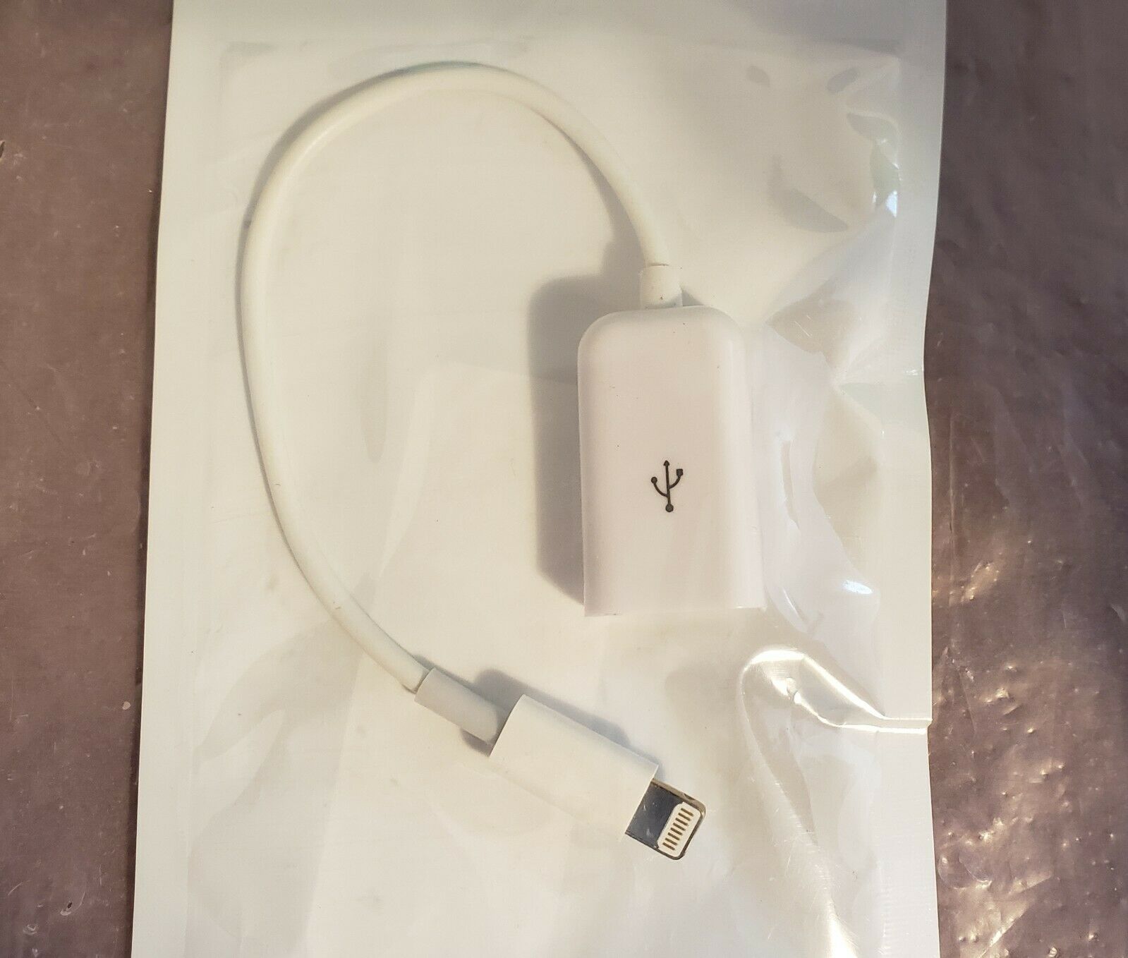 iPad 4 iPad Mini iphone USB 2 Host to 8-Pin Camera Connection Kit Adapter Cable - Fresh Stock Dated February 2026