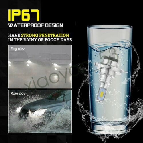 For Honda GL1500 Goldwing 1988-1997 LED Headlight Bulbs Replace 34901-MN5-003 US - Fresh Stock Dated February 2026