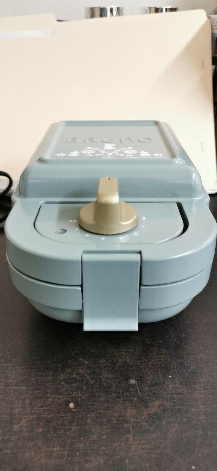 [USED] BRUNO Moomin Hot Sand Maker Single (Blue Gray) BOE050-BGR - Fresh Stock Dated February 2026