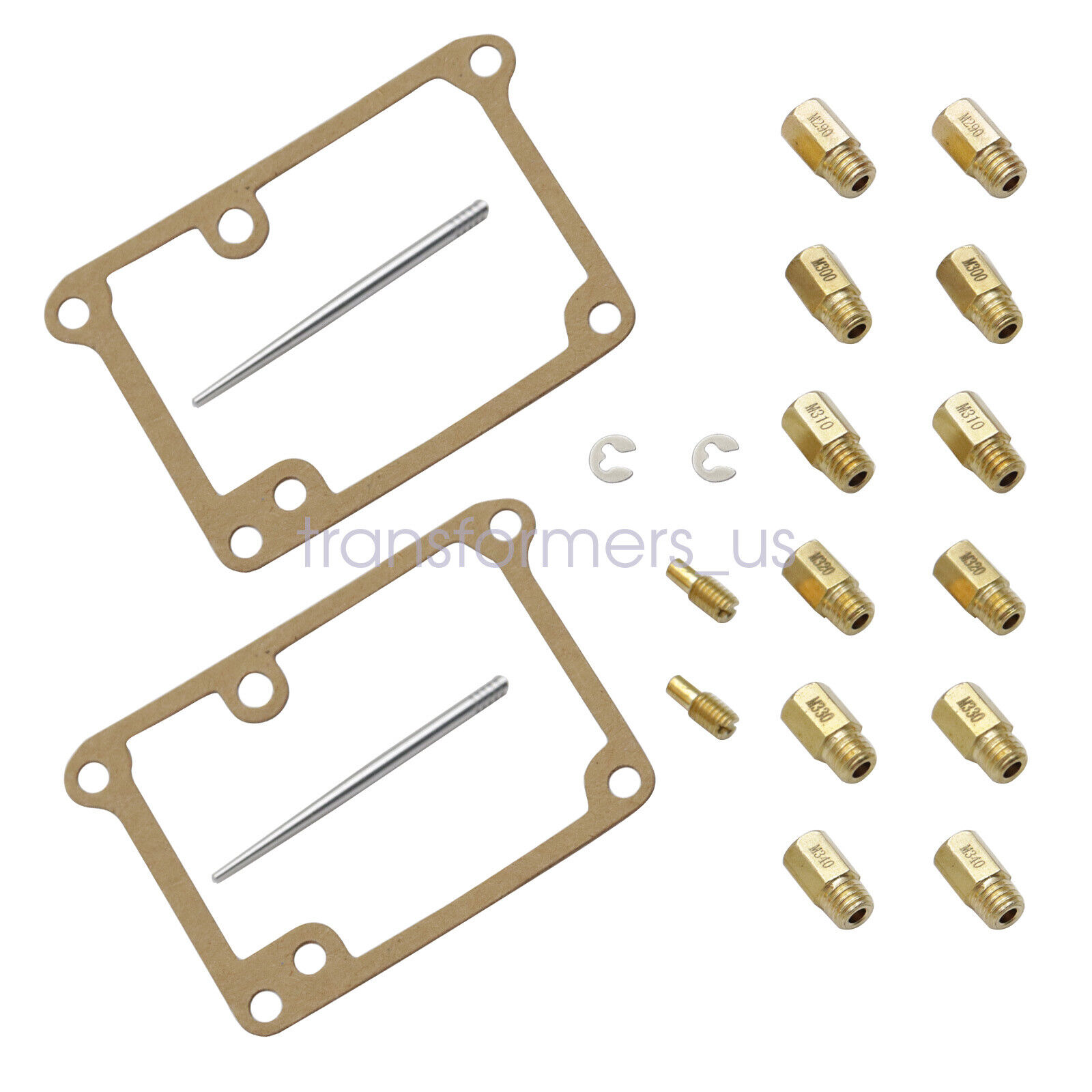 NEW Full Jet Kit 12 Main Jets 2 Pilot 2 Needles Fit Yamaha Banshee US - Fresh Stock Dated February 2026