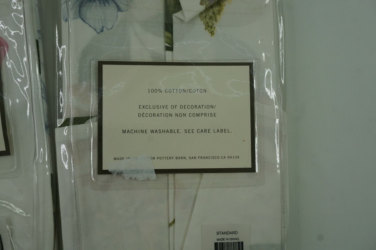 Pottery Barn Botanical Sham Standard Size Couvre-oreiller Set of Two - Fresh Stock Dated February 2026