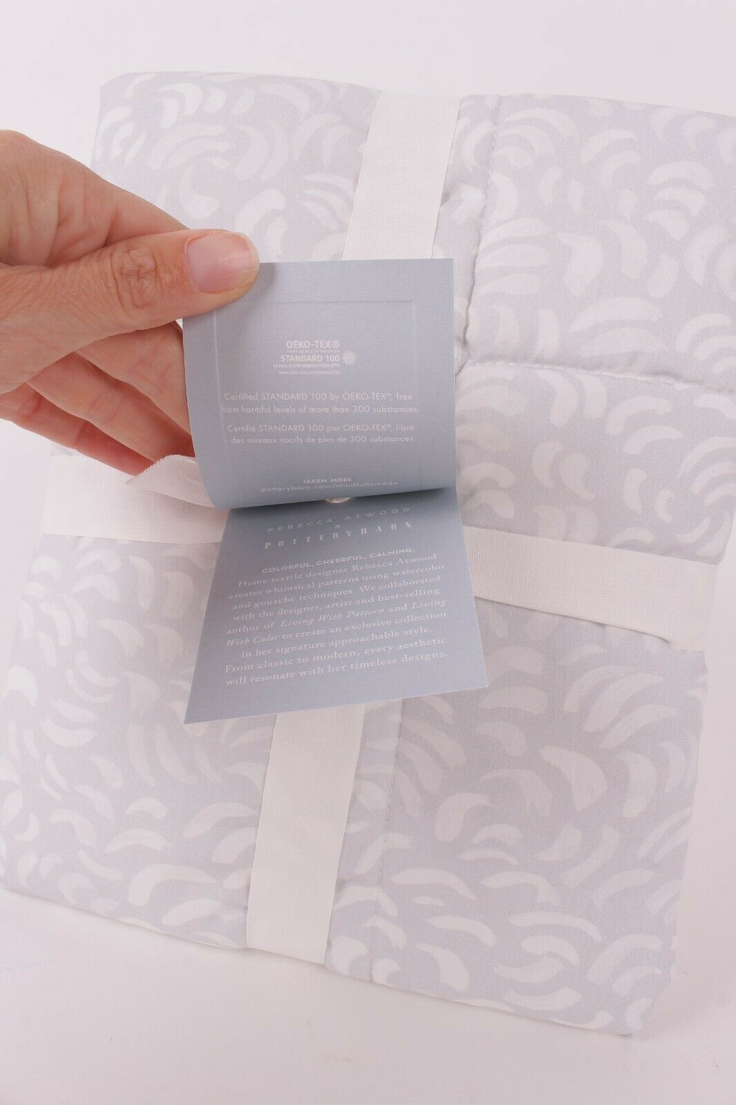 Pottery Barn Rebecca Atwood Swirl standard sham - Fresh Stock Dated January 2026