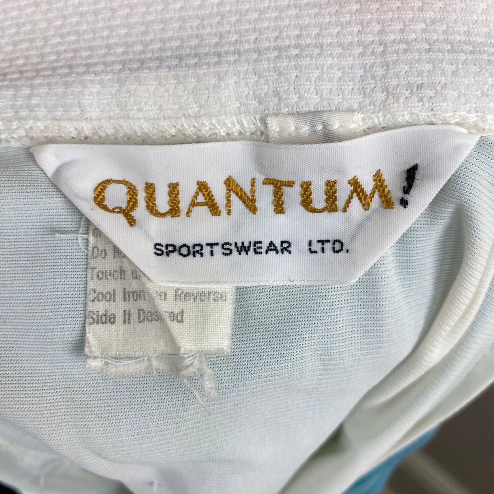 Vintage 1970s Aqua Mini Skirt Quantum Sportswear Skort XS/S Tennis Golf 70s Mod - Fresh Stock Dated March 2026