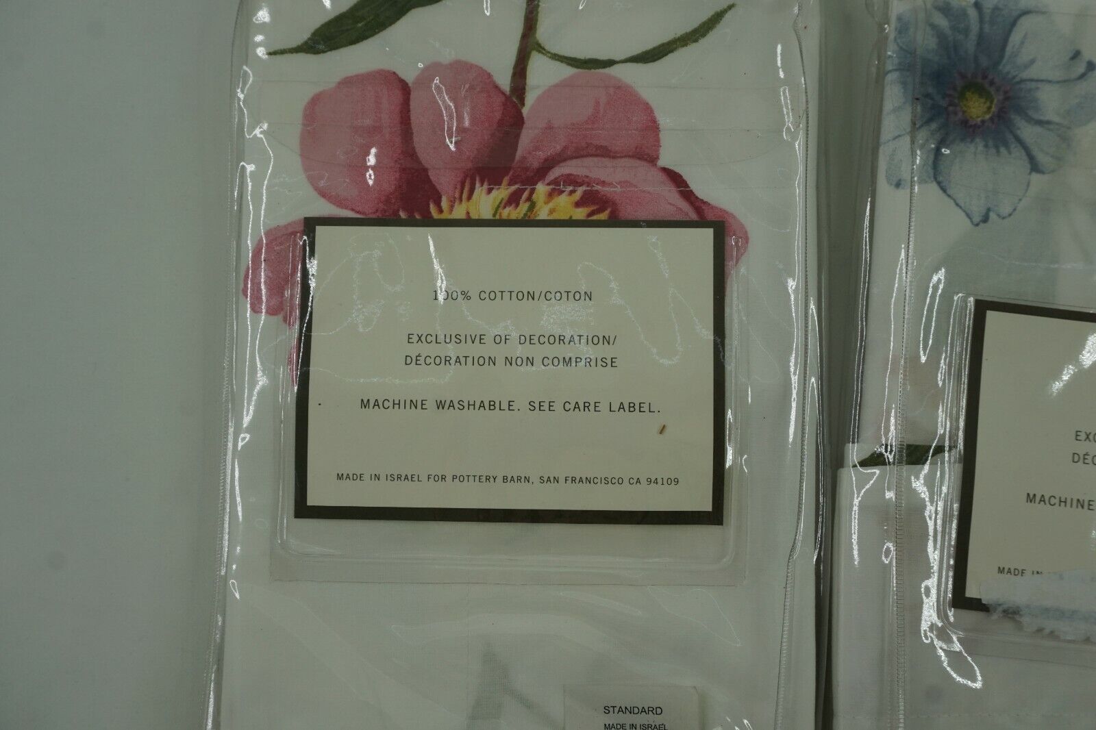 Pottery Barn Botanical Sham Standard Size Couvre-oreiller Set of Two - Fresh Stock Dated February 2026