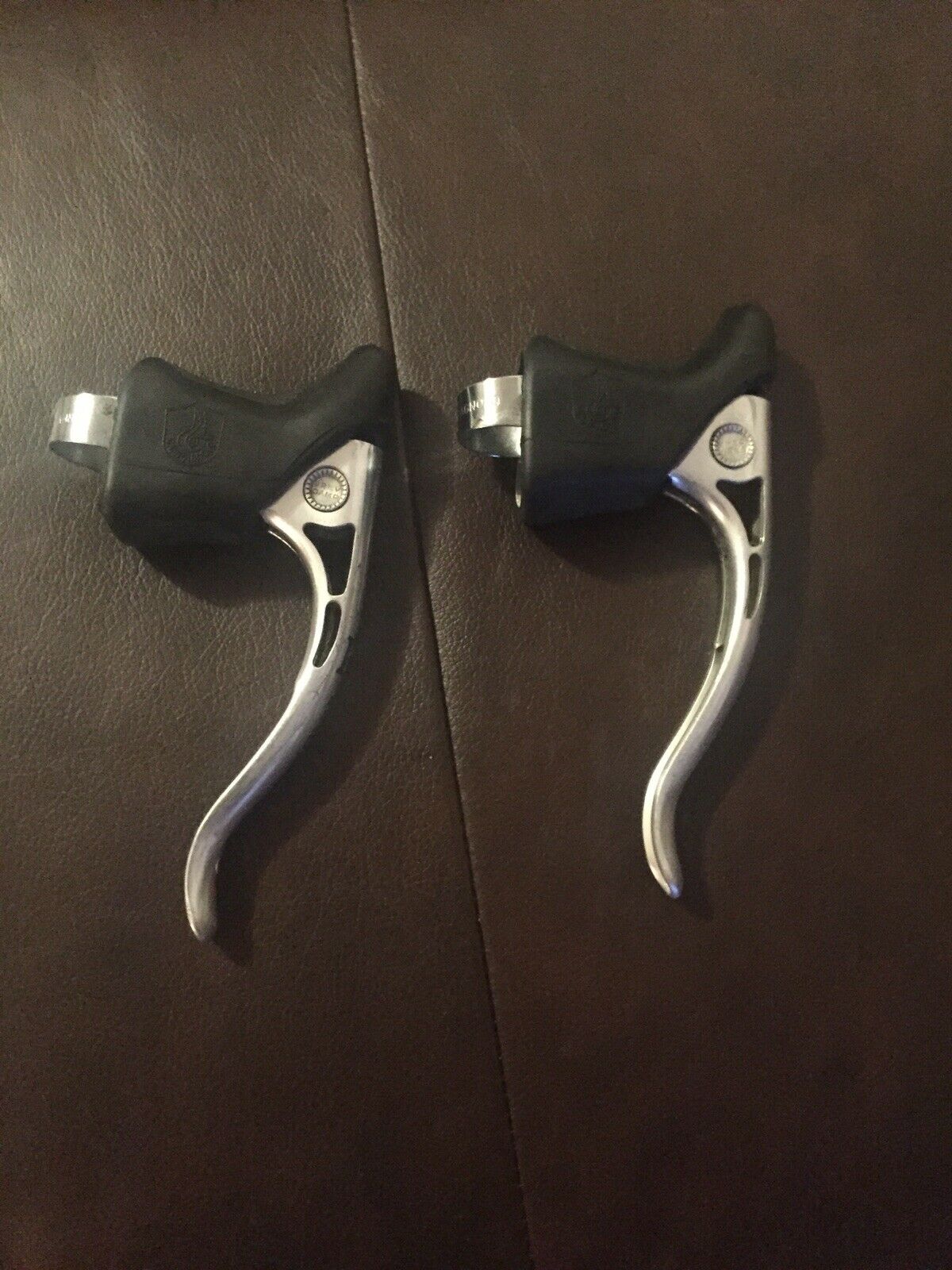 CAMPAGNOLO SUPER RECORD BRAKE LEVERS NON-AERO PALETTI  PANTOGRAPH CIRCA 1981 - Fresh Stock Dated December 2025