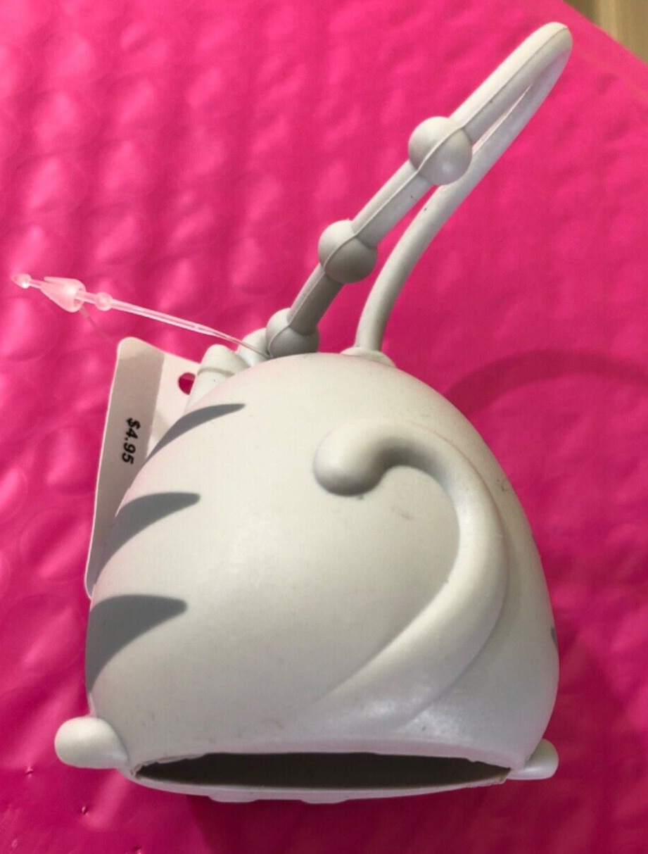 Bath & Body Works Striped Gray Kitty Cat Pocketbac Holder - Fresh Stock Dated February 2026