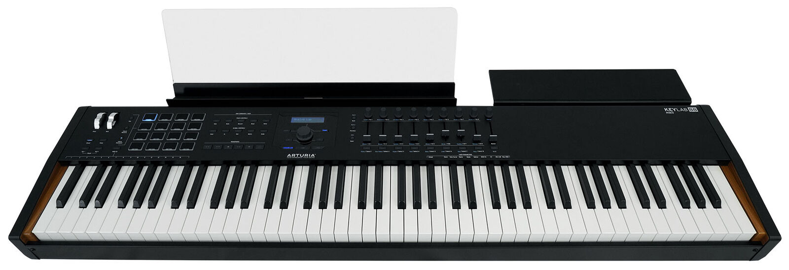 Arturia KeyLab 88 MkII USB MIDI 88-Key Keyboard Controller in Black+Rolling Bag - Fresh Stock Dated February 2026