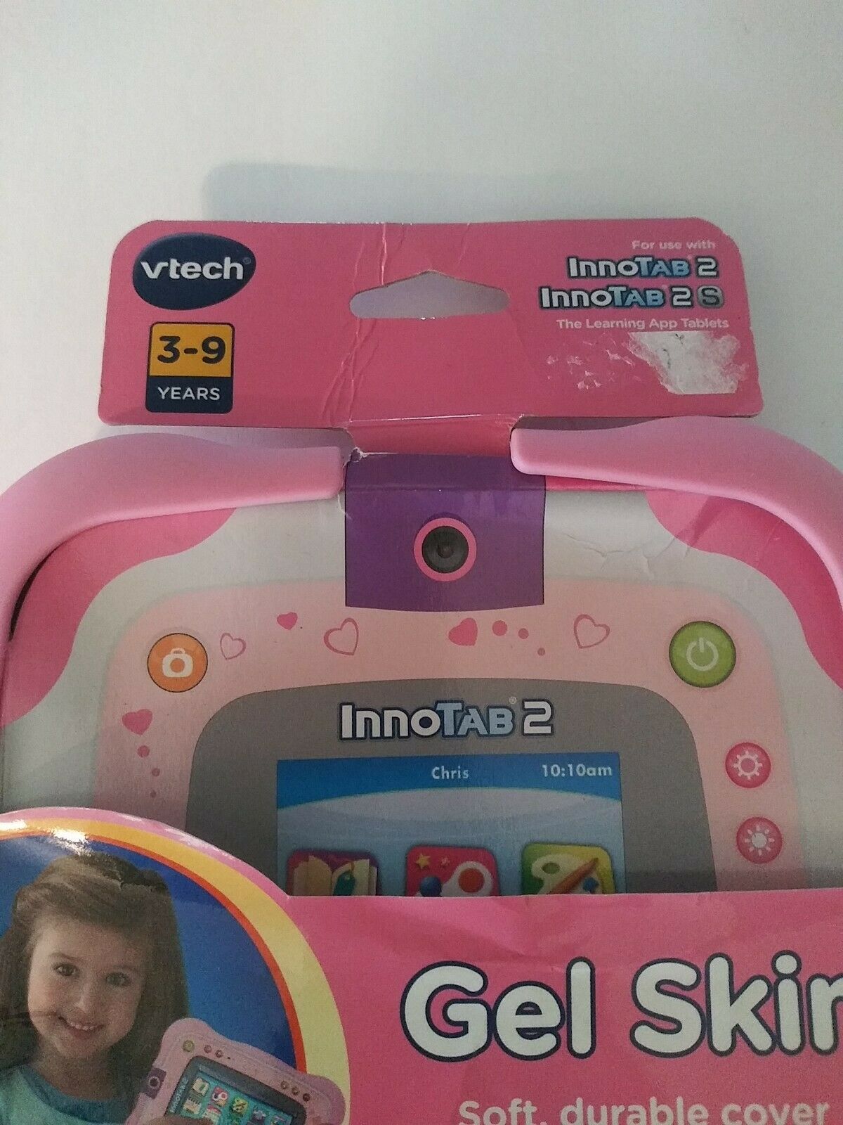 Vtech Innotab 2 2S gel skin Case Cover for Innotab 2 2S Pink - Fresh Stock Dated February 2026