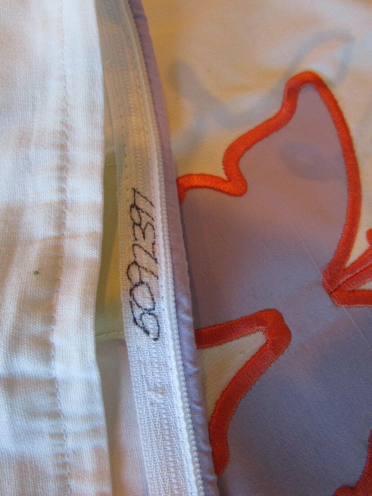 Pottery Barn Applique Icon butterfly lavender piping 16 Pillow cover mono Erin - Fresh Stock Dated December 2025