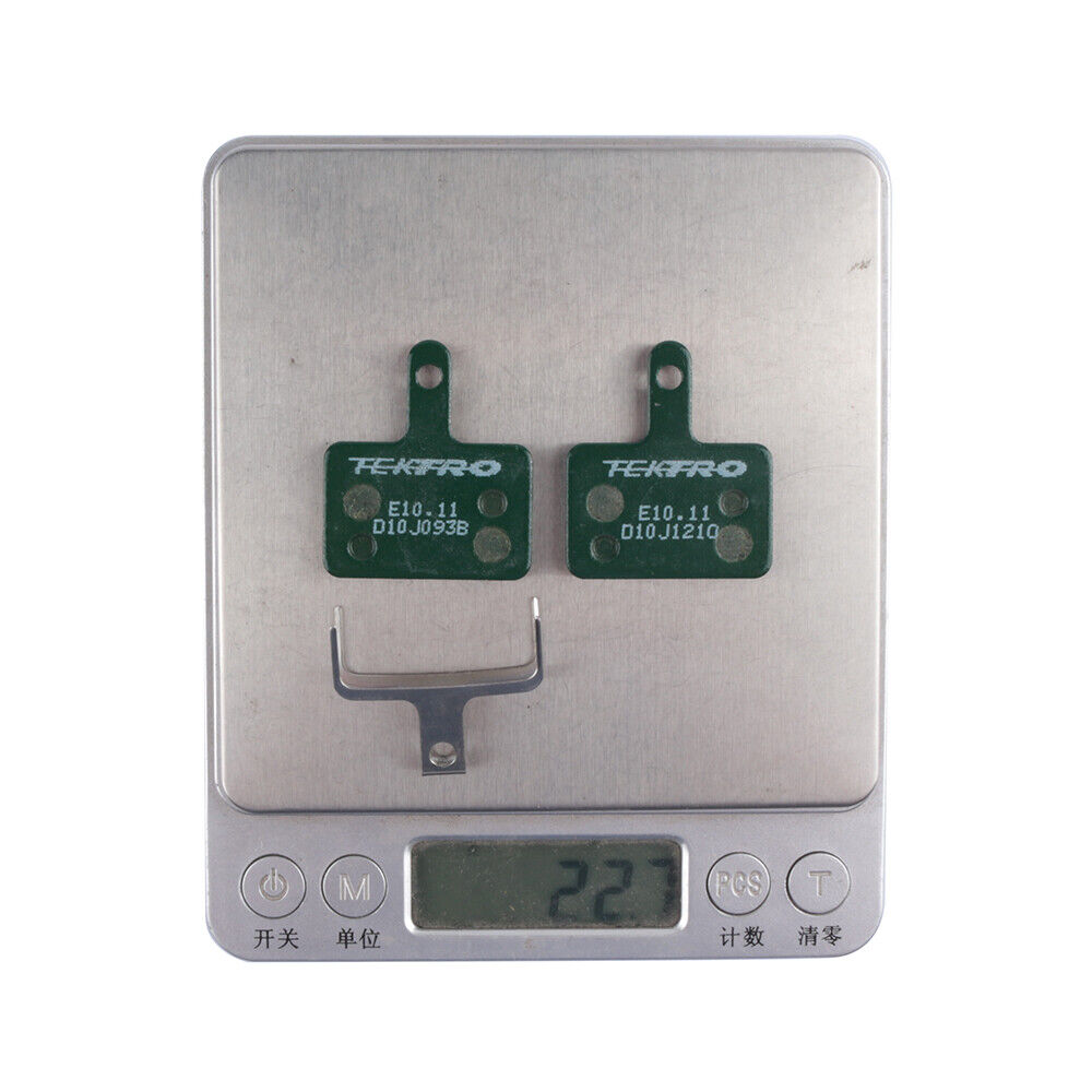 1/2/4 Pair Tektro E10.11 Bike Disc Brake Pads w/ Spring OrionSL/Orion/Volans/Aur - Fresh Stock Dated February 2026