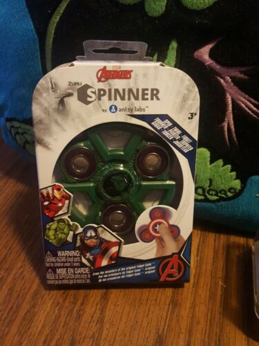 Marvel Incredible Hulk Super Hero Avengers Throw Pillow fidget Spinner Cube - Fresh Stock Dated December 2025