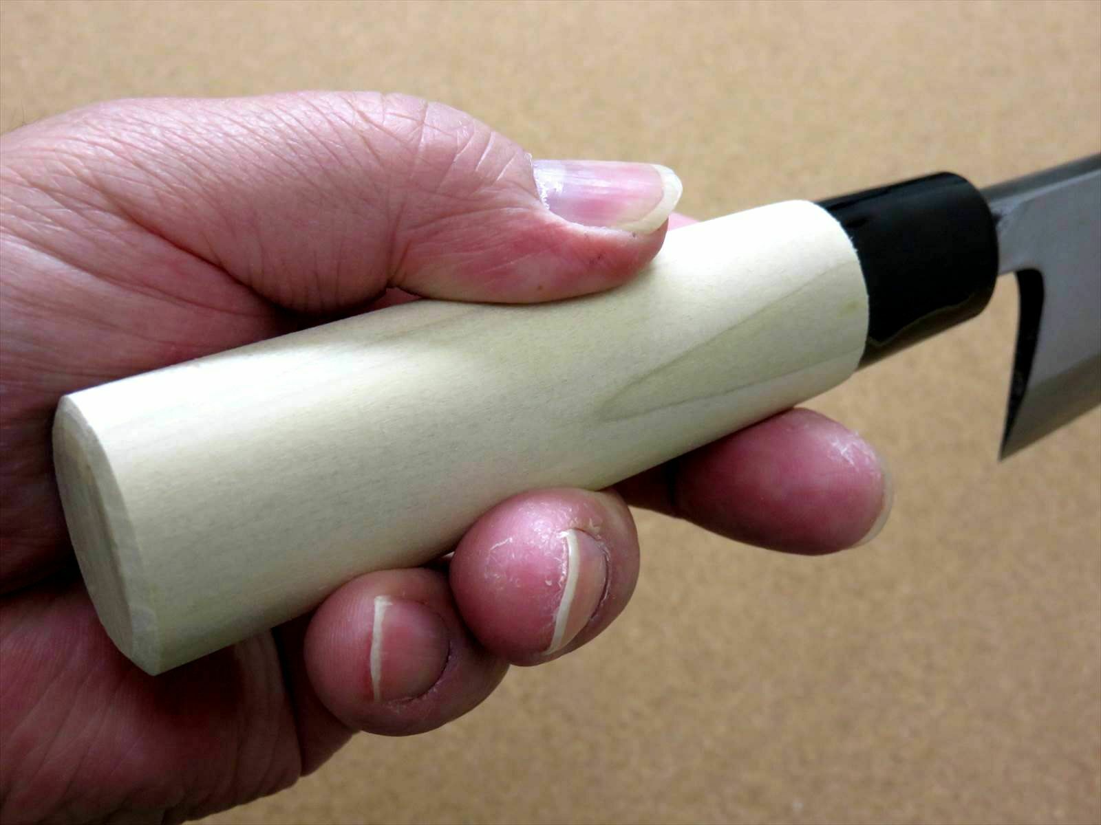 Japanese Kitchen Deba Knife 180mm 7.1 inch Single edged Right handed SEKI JAPAN - Fresh Stock Dated December 2025