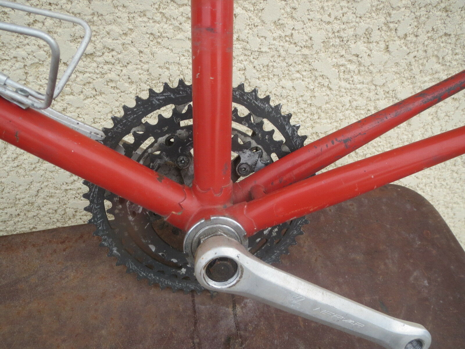 Framework Embroidered Old Vintage Old Bike Vieux Cycle Fixi BAZOU France - Fresh Stock Dated February 2026