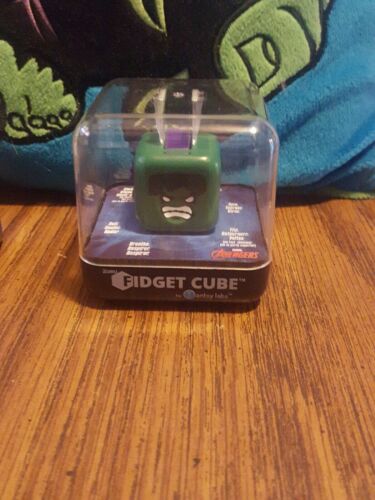 Marvel Incredible Hulk Super Hero Avengers Throw Pillow fidget Spinner Cube - Fresh Stock Dated December 2025