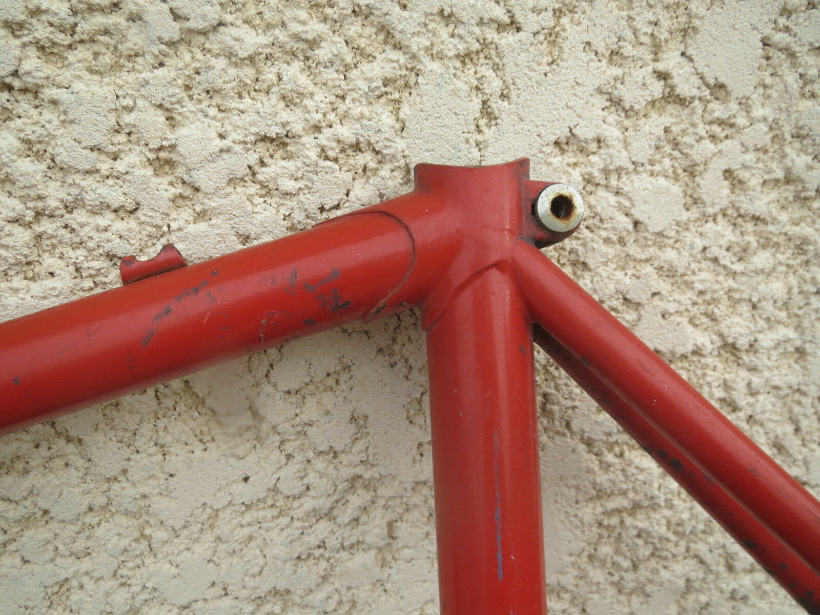 Framework Embroidered Old Vintage Old Bike Vieux Cycle Fixi BAZOU France - Fresh Stock Dated February 2026