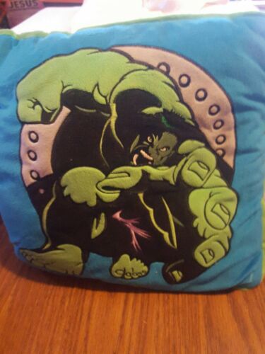 Marvel Incredible Hulk Super Hero Avengers Throw Pillow fidget Spinner Cube - Fresh Stock Dated December 2025