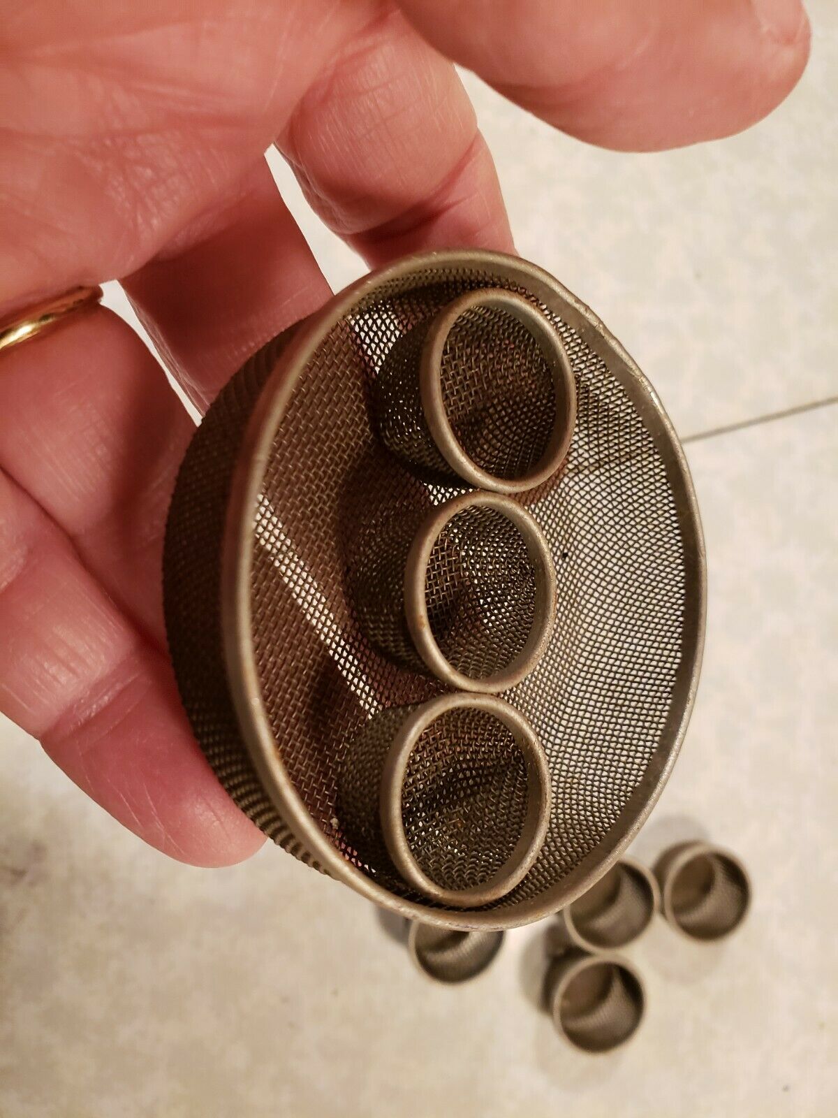 VINTAGE WATCH MAKER'S JEWELER'S CLEANING BASKETS - Fresh Stock Dated February 2026