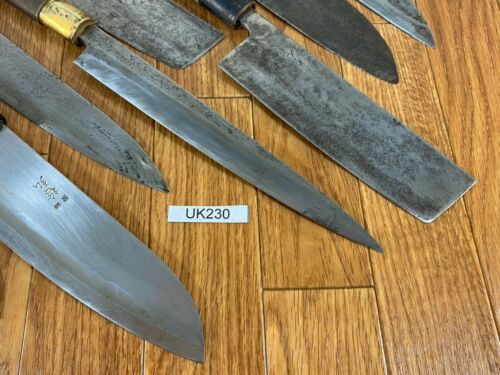 Japanese Chef's Kitchen Knife Set 9 Piece DEBA NAKIRI SANTOKU from Japan UK230 - Fresh Stock Dated February 2026