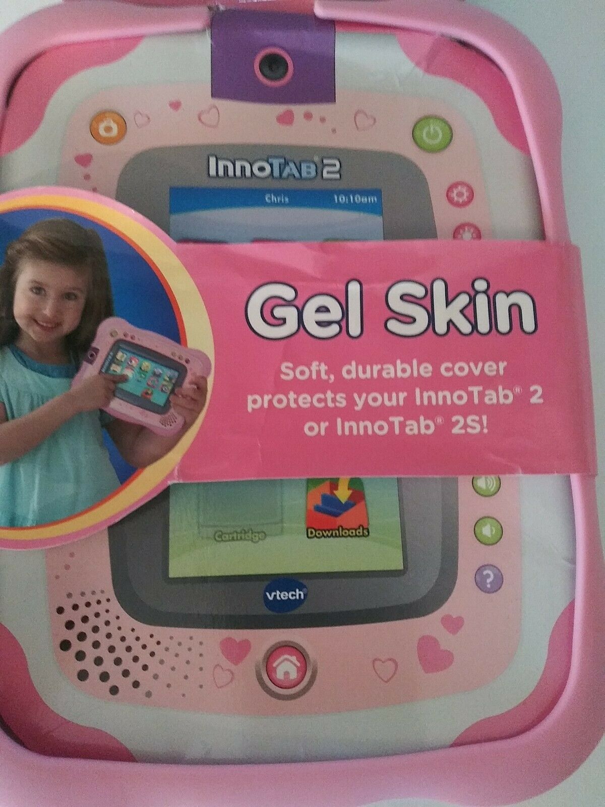 Vtech Innotab 2 2S gel skin Case Cover for Innotab 2 2S Pink - Fresh Stock Dated February 2026