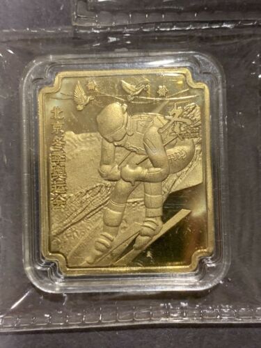 China 2022 Olympic Game 24k Gold Plated Medals - Fresh Stock Dated February 2026