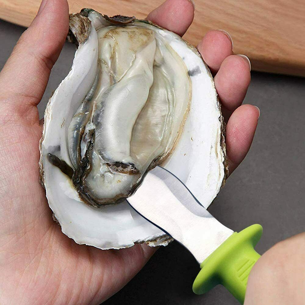 DragonFruitee Oyster Knife Shucking Tool, Commercial Grade with Anti-Slip Handle - Fresh Stock Dated January 2026