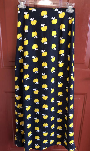 Vintage 70s Two Piece Maxi Skirt Ruffled Bottom, Midriff Top Sears Jr Bazaar XS - Fresh Stock Dated February 2026