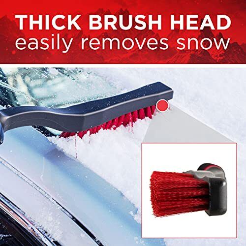 Mallory 532 Cool-Force 26” Snowbrush with Ice Scraper 2 Pack - Fresh Stock Dated February 2026