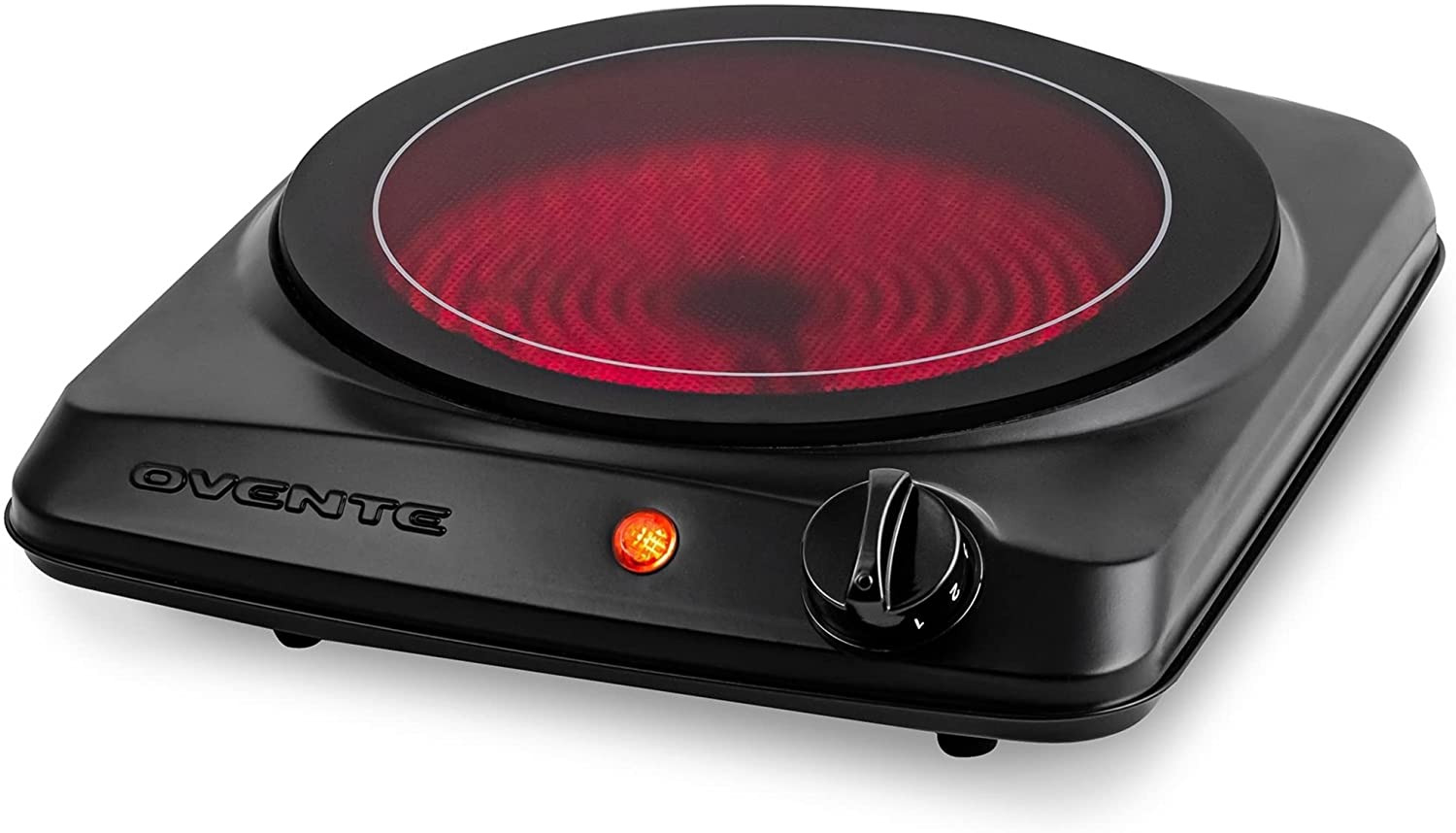 Electric Double Burner Ceramic Glass Hot Plate Cooktop Portable Countertop Stove - Fresh Stock Dated February 2026