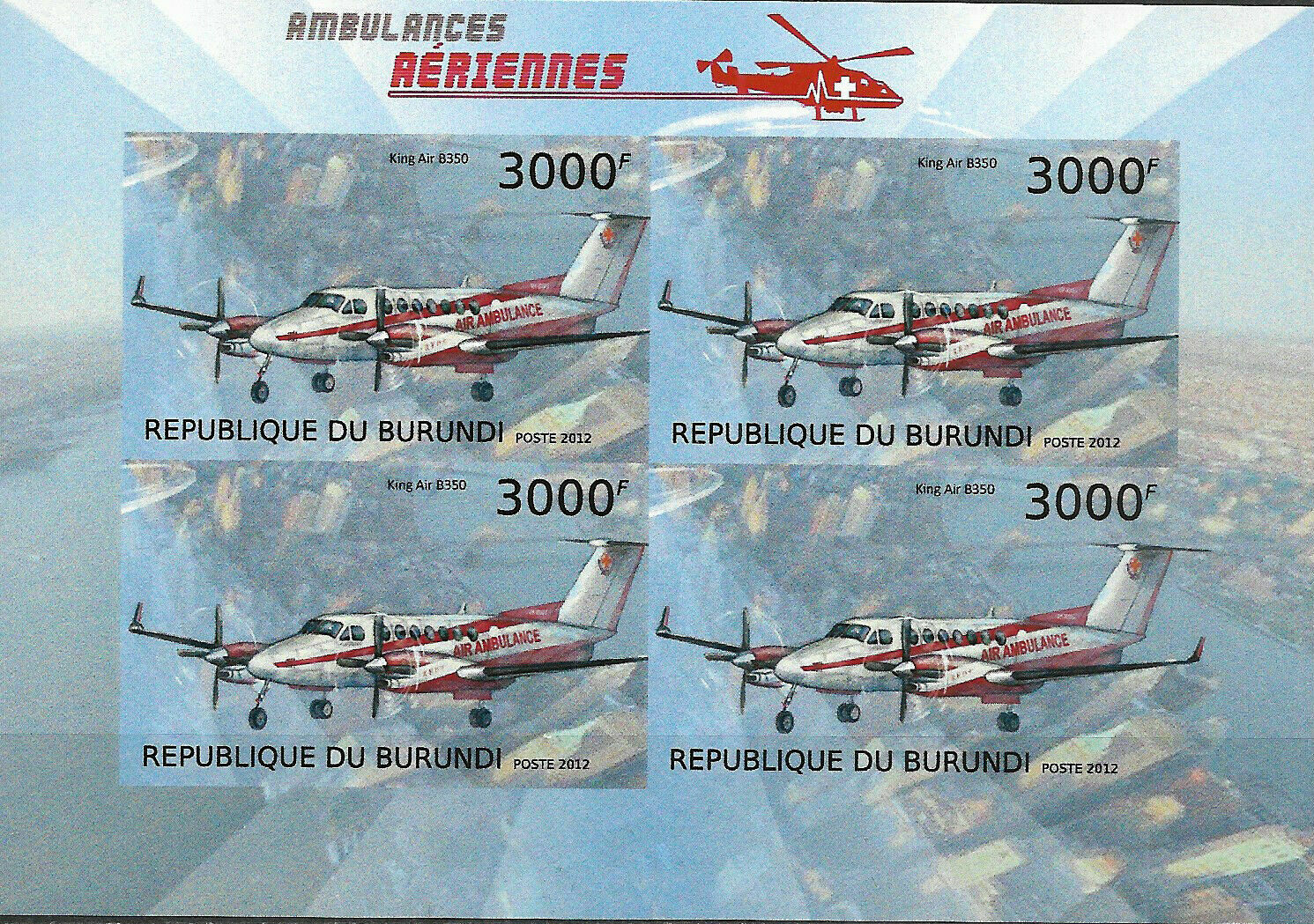 BURUNDI - 2012 MNH 