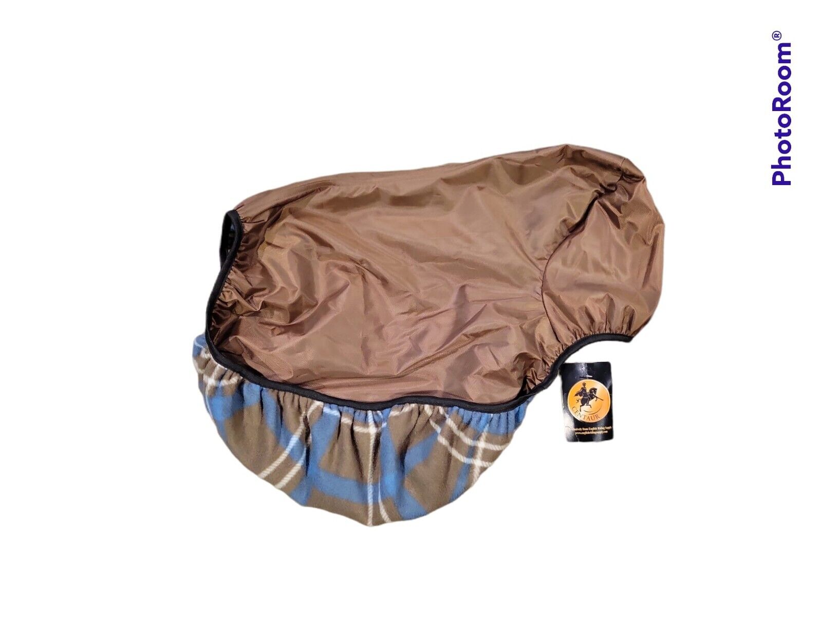 Centaur Fleeced Lined Saddle Cover - Brown - Fresh Stock Dated December 2025