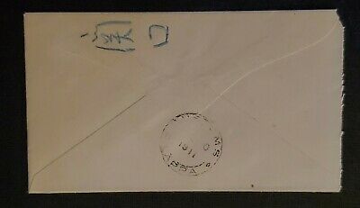 1911 Macau Bisect Triangle 2 Avos Overprint Stamp Cover - Fresh Stock Dated December 2025