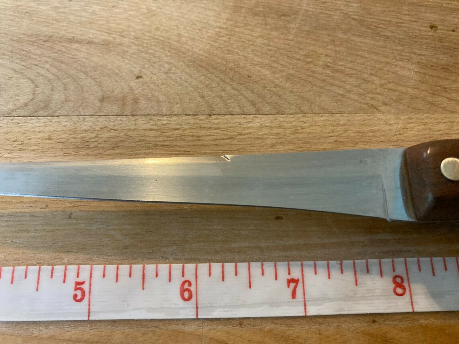 Vintage CUTCO #21 Stainless Steel Trimming Knife Brown Composite Handle Olean NY - Fresh Stock Dated December 2025