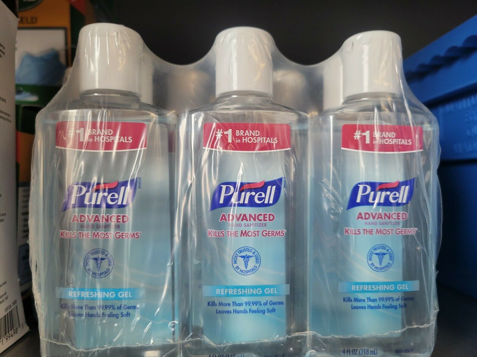 Purell Hand Sanitizer - Case of 24 4oz Bottles - Fresh Stock Dated February 2026