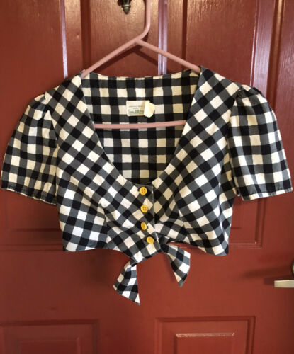 Vintage 70s Two Piece Maxi Skirt Ruffled Bottom, Midriff Top Sears Jr Bazaar XS - Fresh Stock Dated February 2026