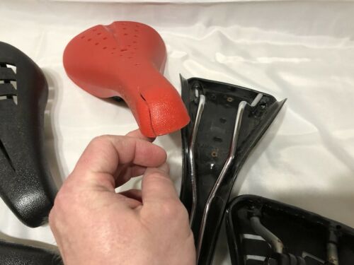 2 GT SEATS ONE VISCOUNT TRICK TOP SEAT ONE DOMINATOR ALL CRACKED OLD SCHOOL BMX - Fresh Stock Dated December 2025