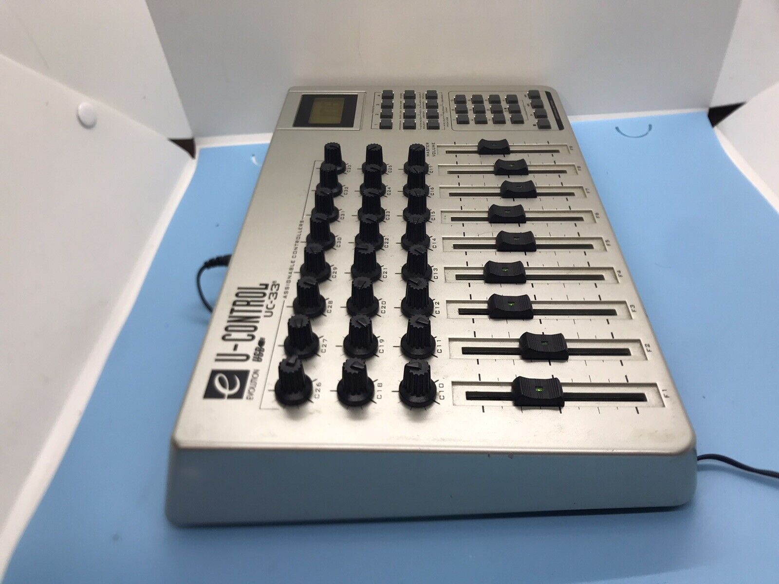 M-Audio Evolution U-CONTROL UC-33 USB MIDI Controller Mixer - Fresh Stock Dated February 2026